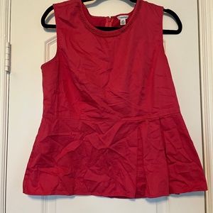 Calvin Klein | Pink Peplum Top